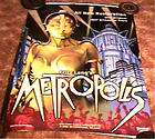 Metropolis Original Poster Fritz Lang R1984 Sci Fi  