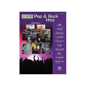  10 for 10 Sheet Music Pop & Rock Hits 2008 Edition   P/V 