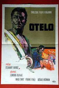 OTHELLO 4 OSCAR SHAKESPEARE LAURENCE OLIVIER MAGGIE SMITH 1965 EXYU 