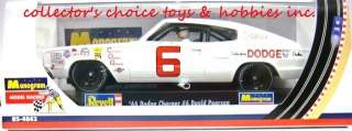 REVELL 1966 DODGE CHARGER #6 DAVID PEARSON 1/32 SCALE SLOT CAR 854842 