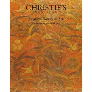   Works of Art (Sale 8732), 17 September 1997 Christies Books