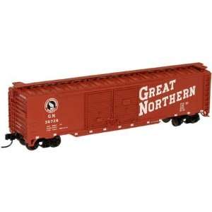  Trainman Great Northern #35729 50 Double Door Boxcar N 