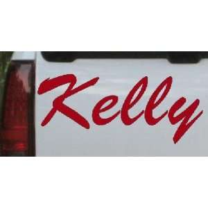   16.2in    Kelly Names Car Window Wall Laptop Decal Sticker Automotive