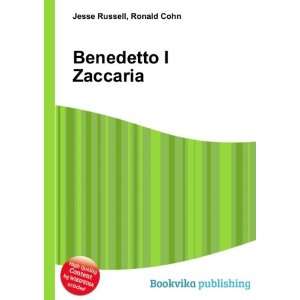 Benedetto I Zaccaria Ronald Cohn Jesse Russell Books