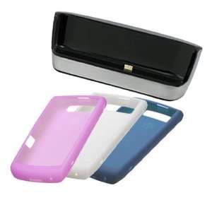  Blackberry Charging Pod with Pink, White and Dark Blue 
