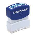 Stamp & Sign Stamp, Pre Inked, For Deposit Only, 9/16x1 11/16 