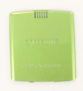 USED OEM AT&T Samsung A767 Propel Green Battery Door  
