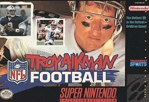 Troy Aikman NFL Football Super Nintendo, 1994  