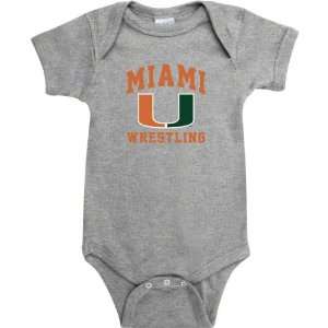   Hurricanes Sport Grey Wrestling Arch Baby Creeper