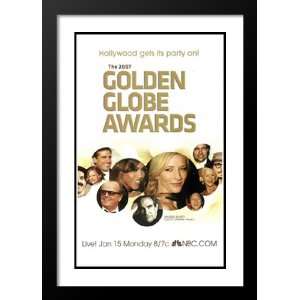  The Golden Globe Awards 32x45 Framed and Double Matted TV 