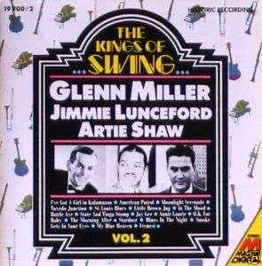 KINGS OF SWING   VOL 2   GLENN MILLER ARTIE SHAW   CD  