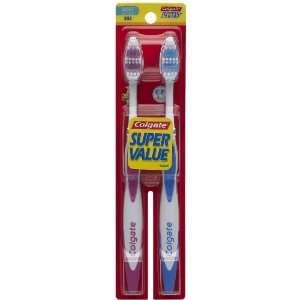   Plus Toothbrush with Soft Full Head Twin Pack