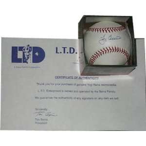  Yogi Berra Autographed Baseball