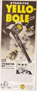 1948 ad yello bole stembiter pipe  