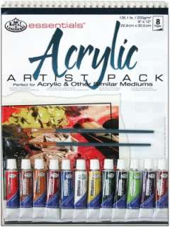   Essentials Artist Pack Acrylic by Royal Brush