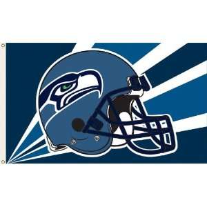  94210B   Seattle Seahawks 3 Ft. X 5 Ft. Flag W/Grommetts 