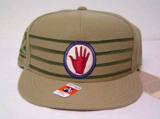 Company E. 372nd Black Fives Flat bill Fitted Cap  