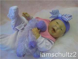 21 Lifelike Special Edition Berenguer Yawning Newborn Baby Doll For 