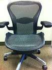 Fully Adjustable Aeron Chair Size B graphite frame with warranty