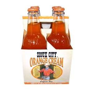 Sioux City Orange Cream Soda 6/4pks  Grocery & Gourmet 