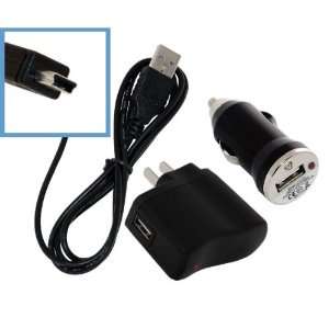  + Wall USB Adapters + USB Charging/Data Sync Cable for Motorola RAZR 