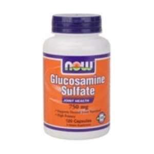  Glucosamine Sulfate 750 mg 120 Capsules NOW Foods Health 