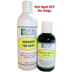  Organic Hot Spot Kit for Dogs   Natural relief