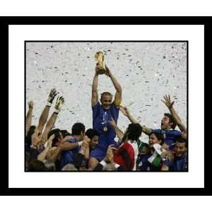 com Fabio Cannavaro Italy National Team Framed Photo   2006 World Cup 