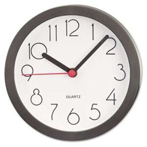  Cubicle Clock, 6in, Black Electronics