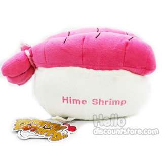 Yammy Yammy Sushi Toy Hime Shrimp Japanese Food Plush Toy (Medium 