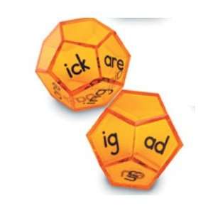  Word Families Overhead Dice Set Toys & Games