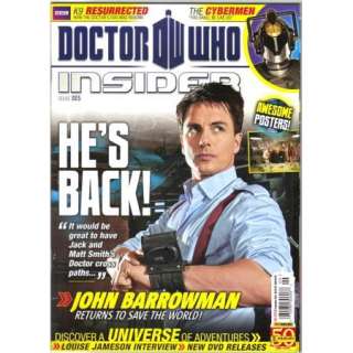 Doctor Who Insider Magazine #5, Panini 2011 NEW UNREAD  