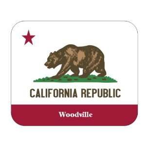 US State Flag   Woodville, California (CA) Mouse Pad 