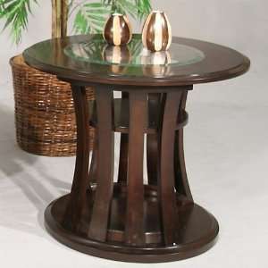  Fairmont Designs Woodlake Round Lamp Table