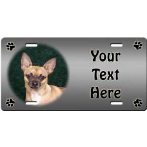  Chihuahua   Smooth Personalized License Plate Sports 