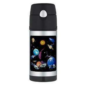  Thermos Travel Water Bottle Solar System And Asteroids 