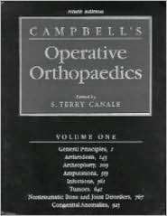 Campbells Operative Orthopaedics, 4 Volume Set, (0815120877), S 