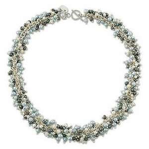  Raining Pearls, necklace 17.1 L x 1.0 W Jewelry