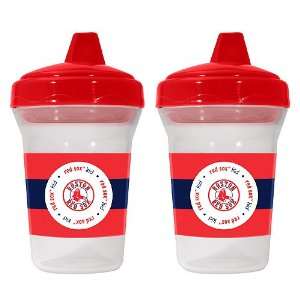   Sports MLB Spill Proof Sippy Cups Safe BPA Free (Boston Red Sox) Baby