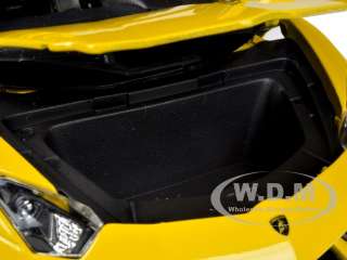   2012 Lamborghini Aventador LP700 4 Yellow die cast car model by