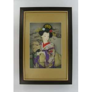  Japanese Doll Wall Art Silouette Decoration