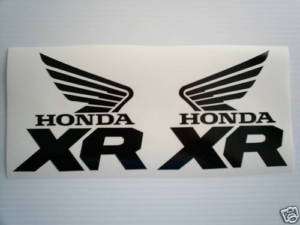 Tank decals Honda XR650 XR650L XR600 XR400 XR250 XR200  