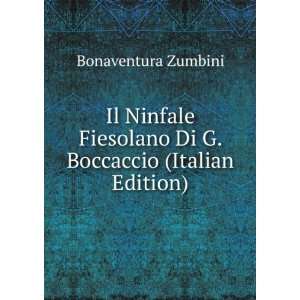   Di G. Boccaccio (Italian Edition) Bonaventura Zumbini Books