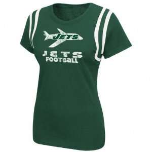  New York Jets Womens Legacy Lovin The Game T Shirt 