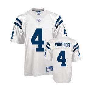 Indianapolis Colts Adam Vinatieri White Replica Football Jersey
