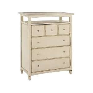  Abby 4 Drawer Chest in White Z Generation Abby Teen 