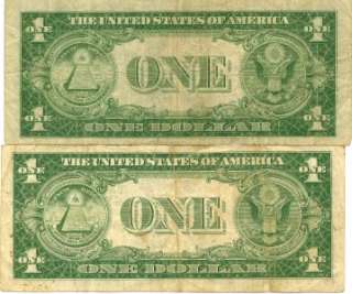 1935 A North Africa (2) Silver Certificates  