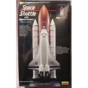  Space Shuttle Discovery with Booster Rockets Snapfit Model 