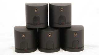 5x Bose Acoustimass/Lifestyle Single Cube Speakers Black Mint  