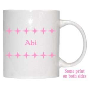  Personalized Name Gift   Abi Mug 